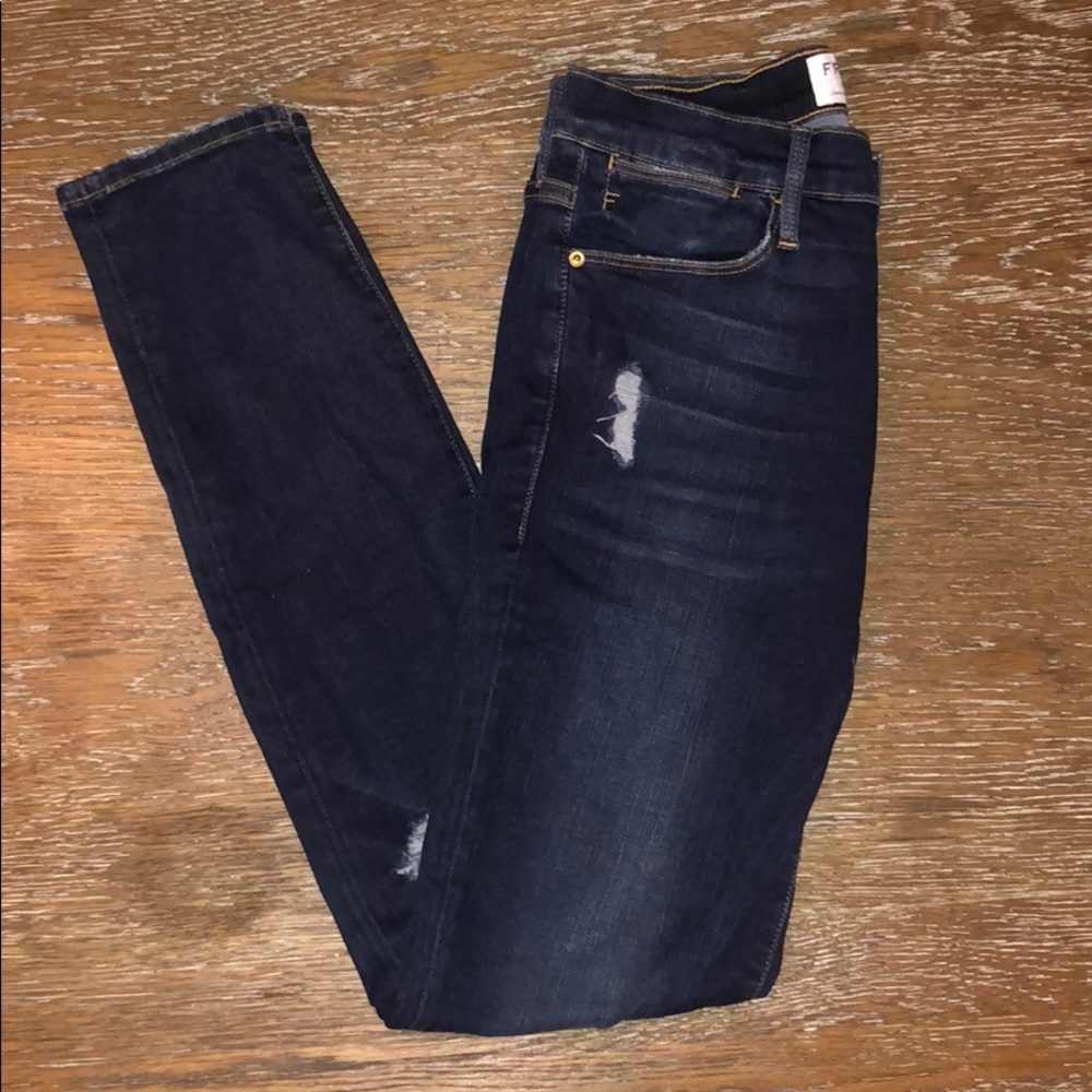 Frame Le high skinny jeans size 27